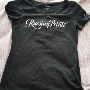 Black Russian Pointe Tee